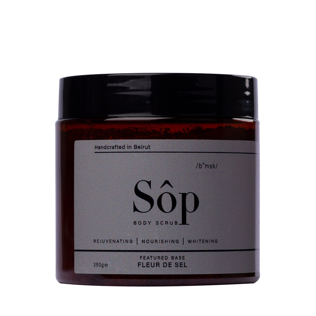 Atelier Beautanique Sôp Black Musk Body Scrub