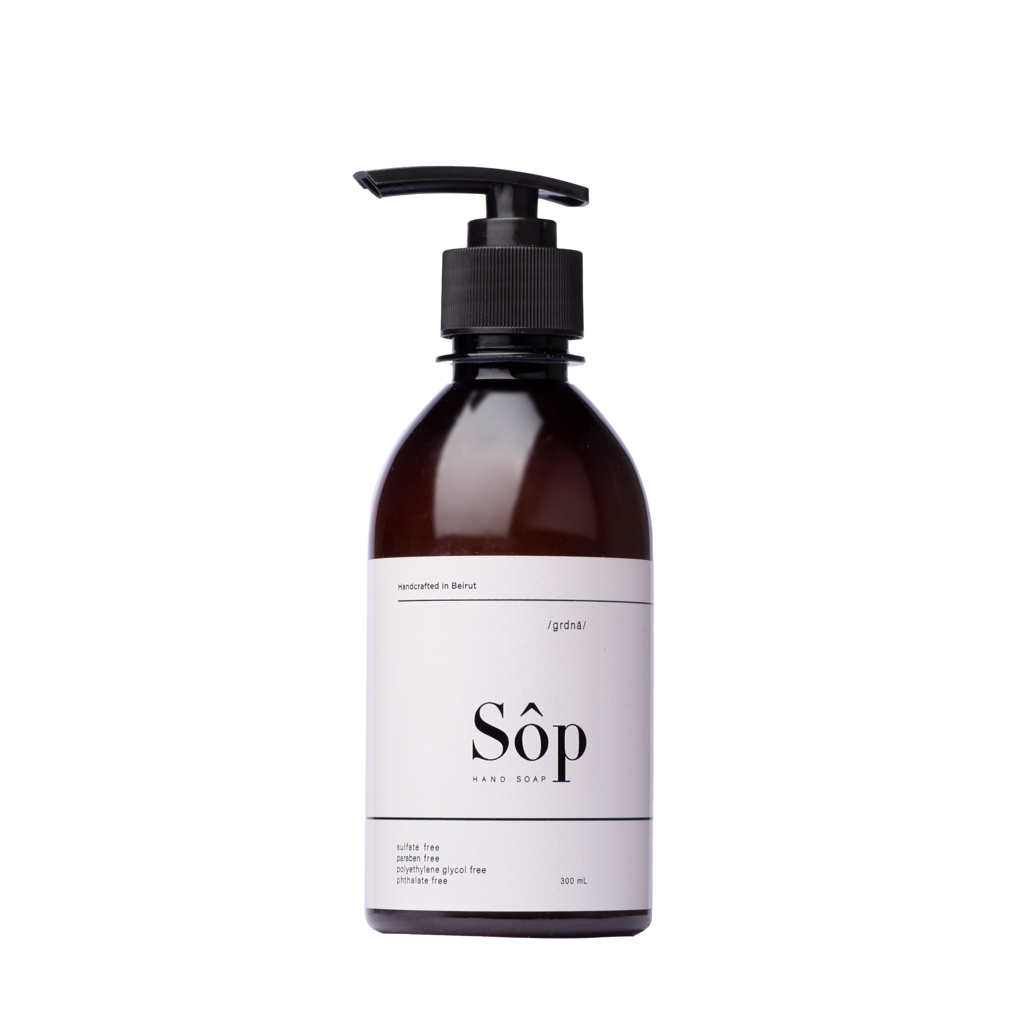 Atelier Beautanique Sôp Natural Liquid Soap Gardenia 300mL