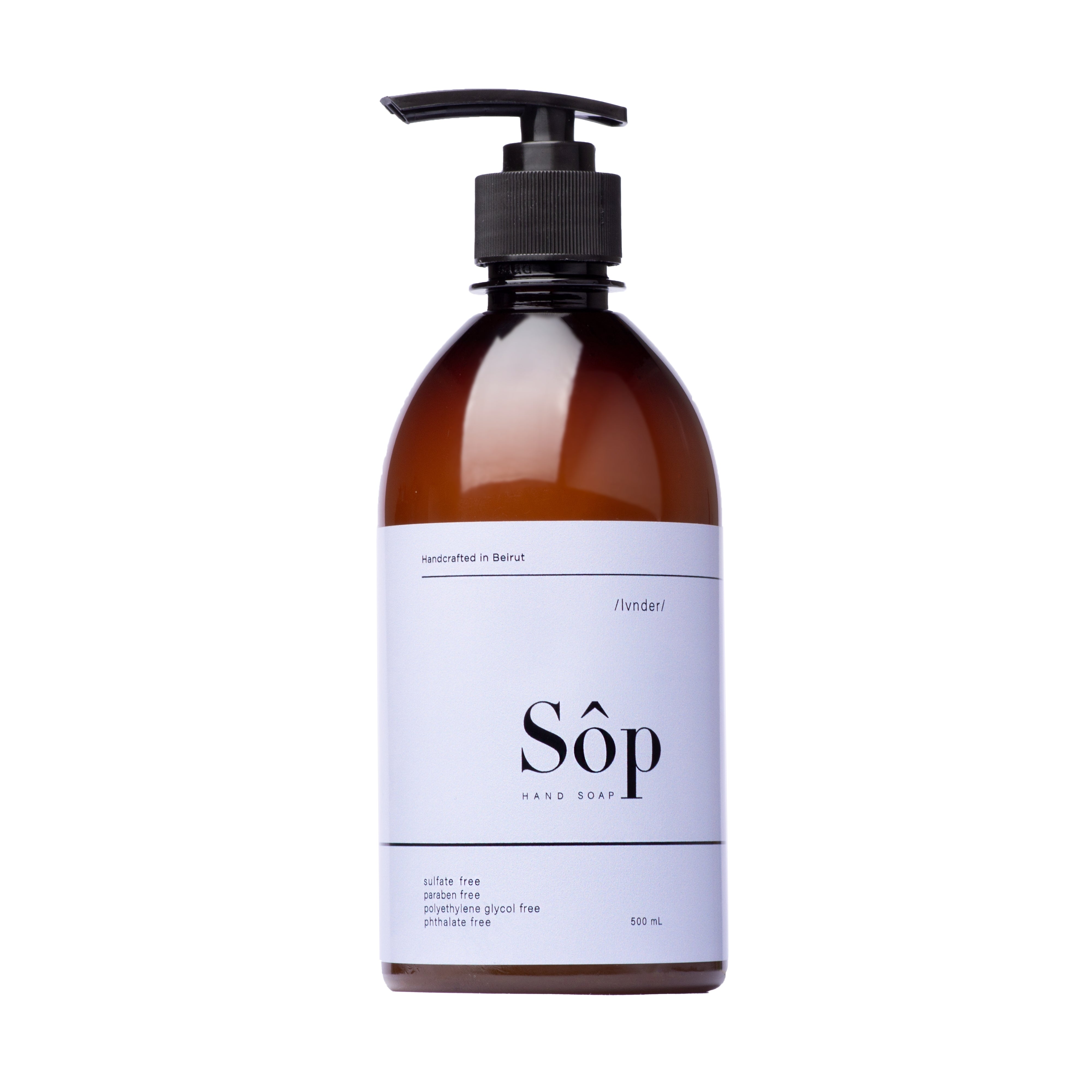 Atelier Beautanique Sôp Natural Liquid Soap Lavender 500mL