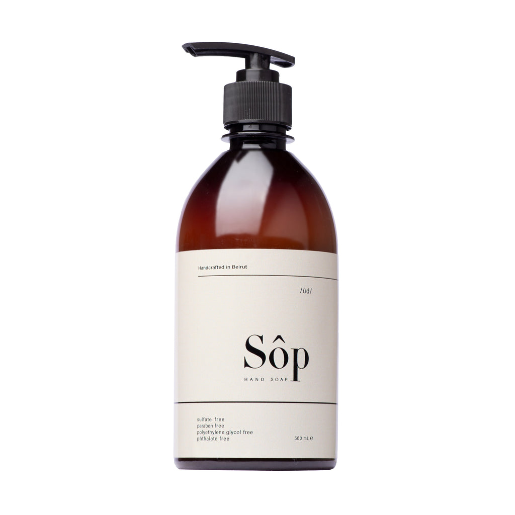 Atelier Beautanique Sôp Natural Liquid Soap Oud 500mL