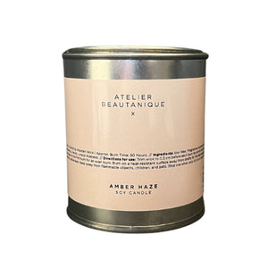 Atelier Beautanique Soy Wax Candle Amber Haze