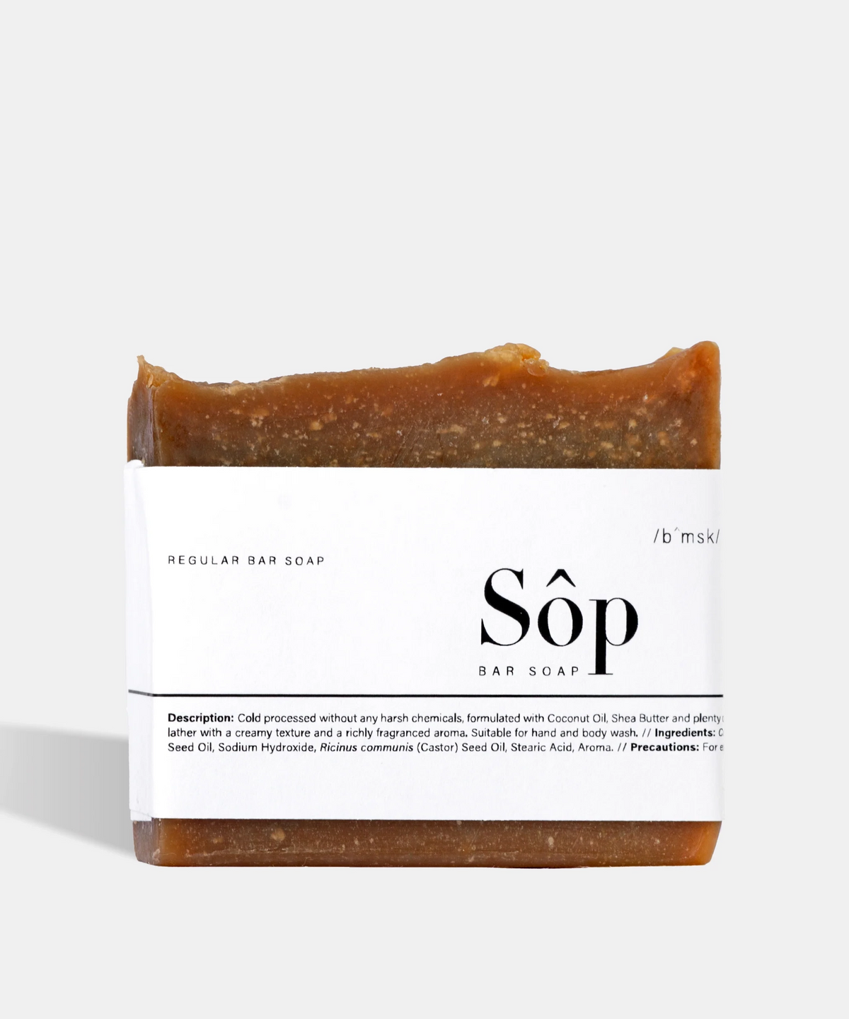 Sôp Scented Bar Soap Black Musk
