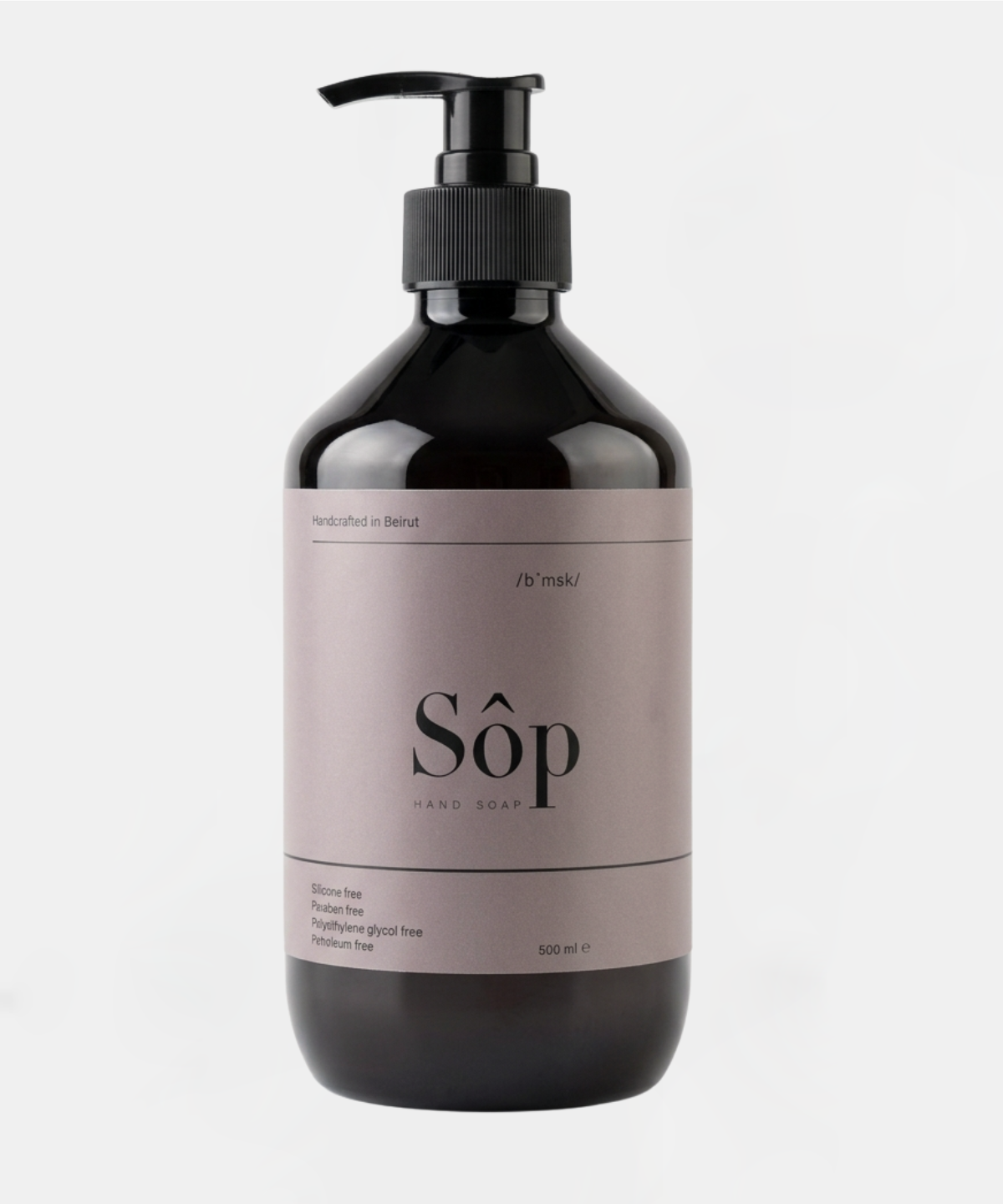 Sôp Natural Liquid Soap Black Musk
