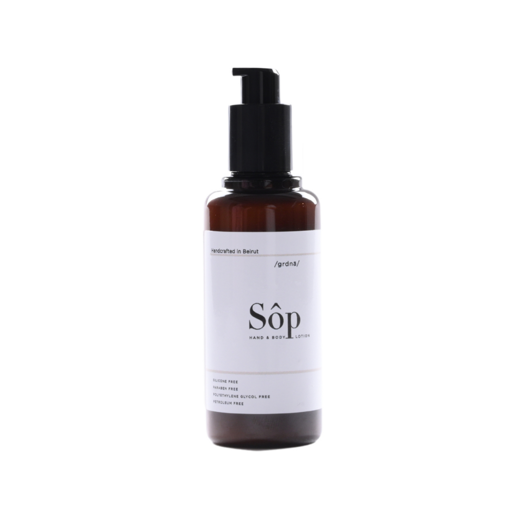 Sôp Mini Natural Hand & Body Lotion Gardenia