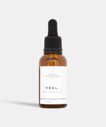 Load image into Gallery viewer, Atelier Beautanique HEAL. Eucalyptus Essential Oil 30mL Bottle on Grey Background with Light Shadow
