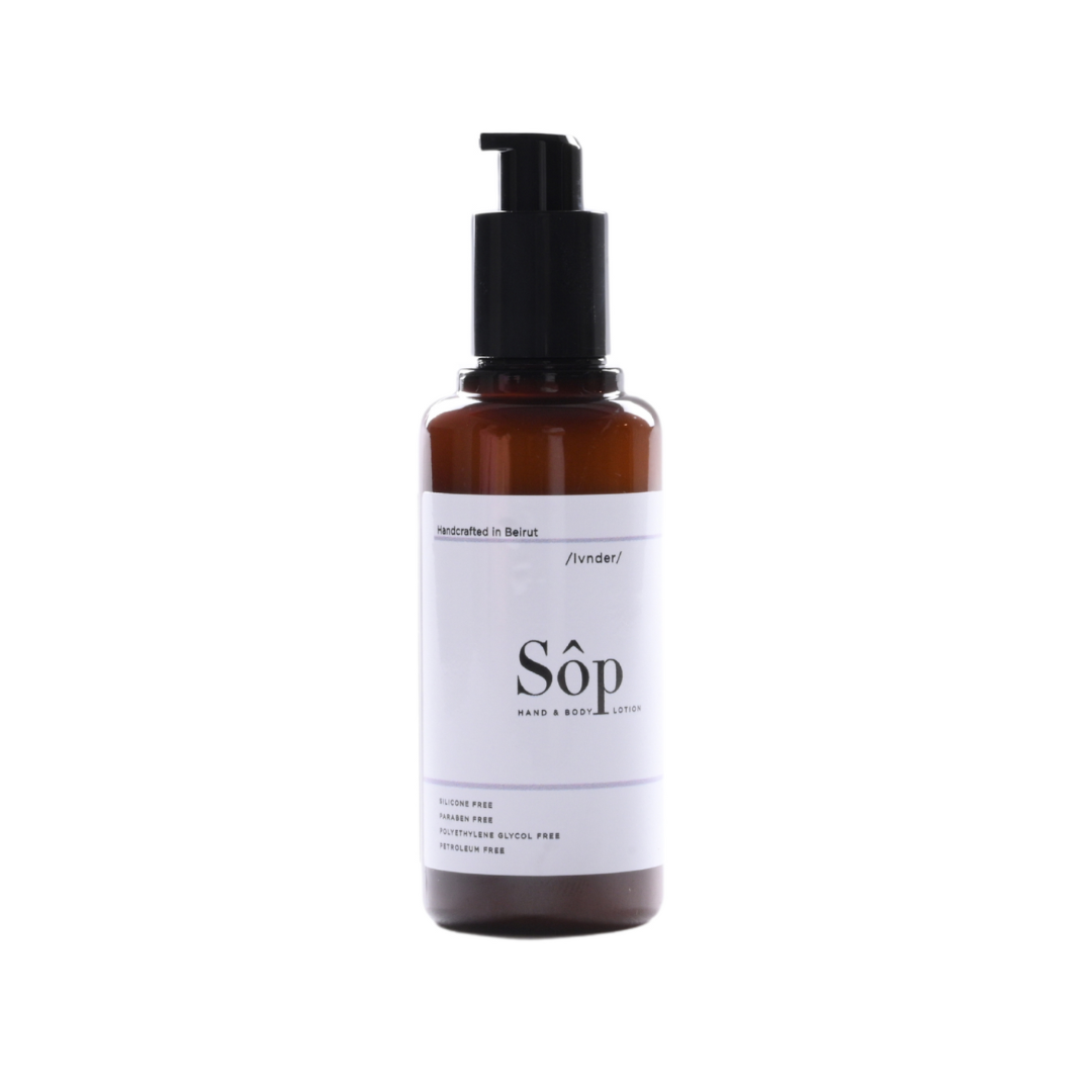 Sôp Mini Natural Hand & Body Lotion Lavender