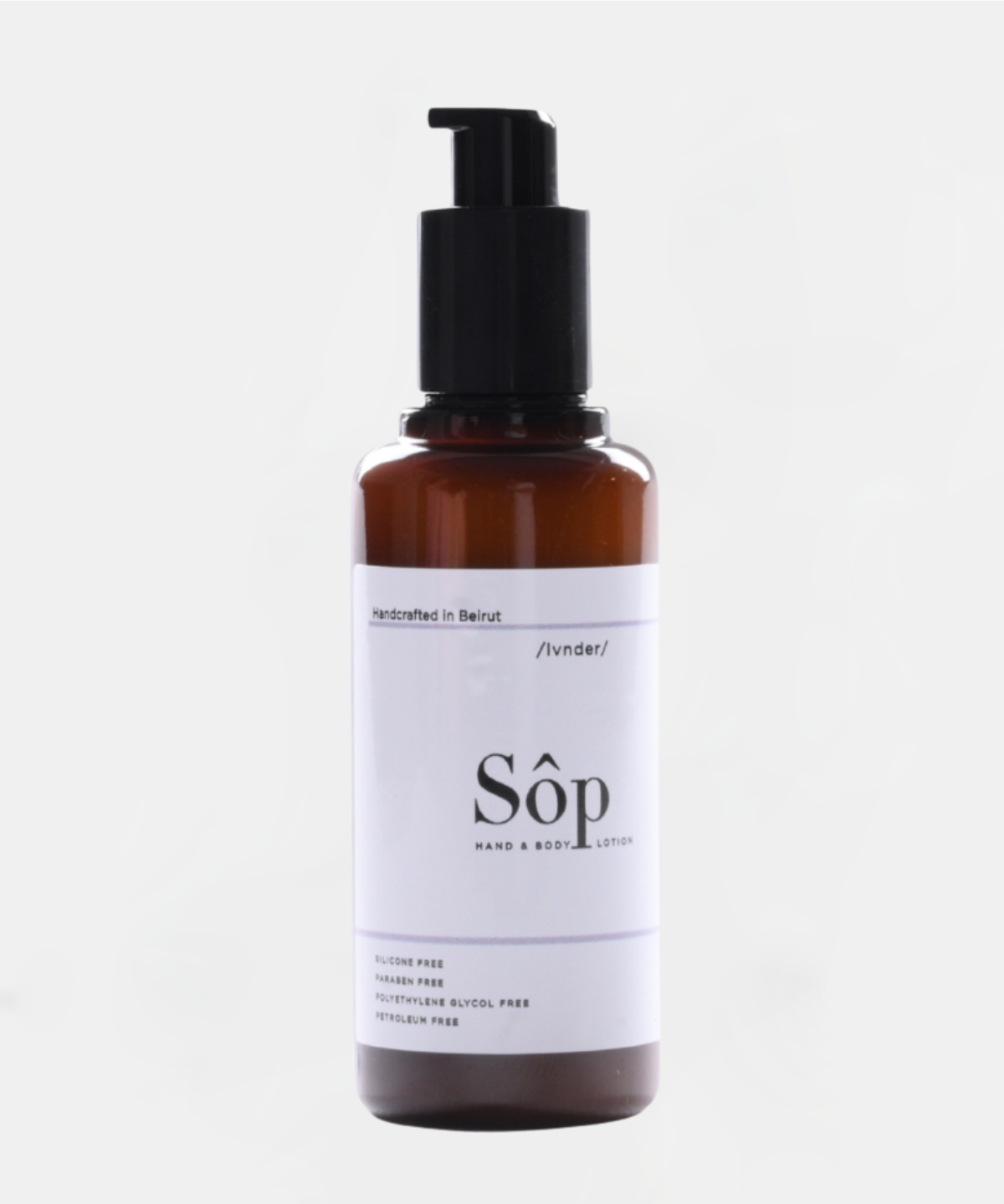 Sôp Mini Natural Hand & Body Lotion Lavender