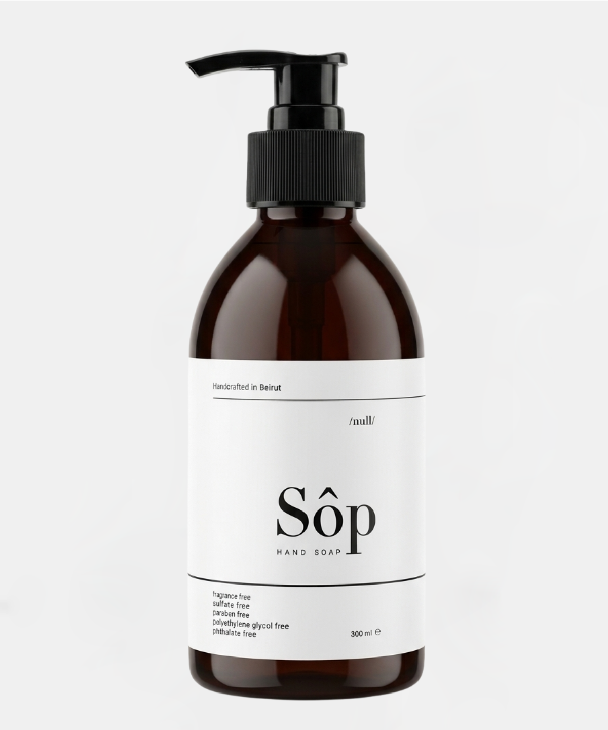 Sôp Natural Liquid Soap /Fragrance Free/