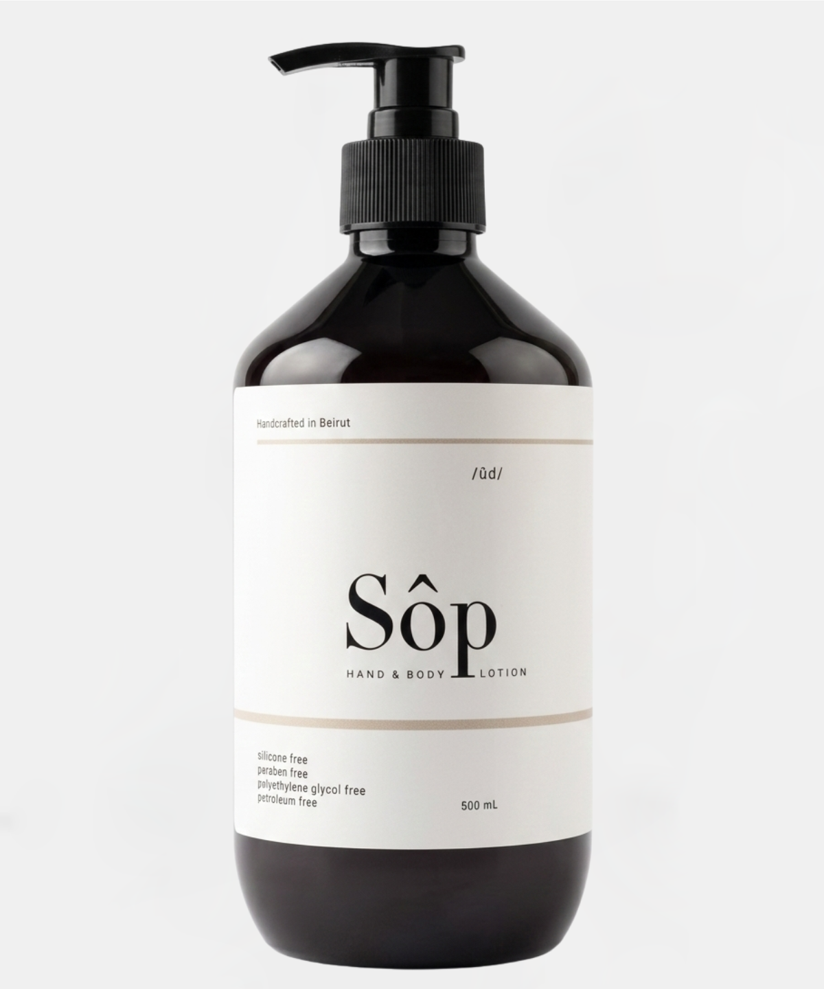 Sôp Natural Hand & Body Lotion Oud