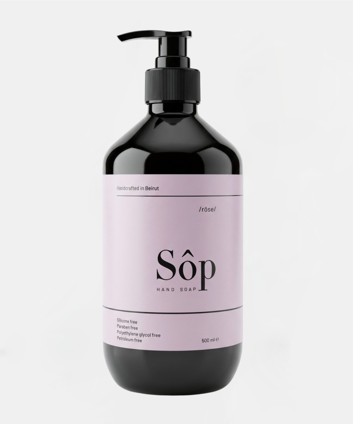 Sôp Natural Liquid Soap Rose