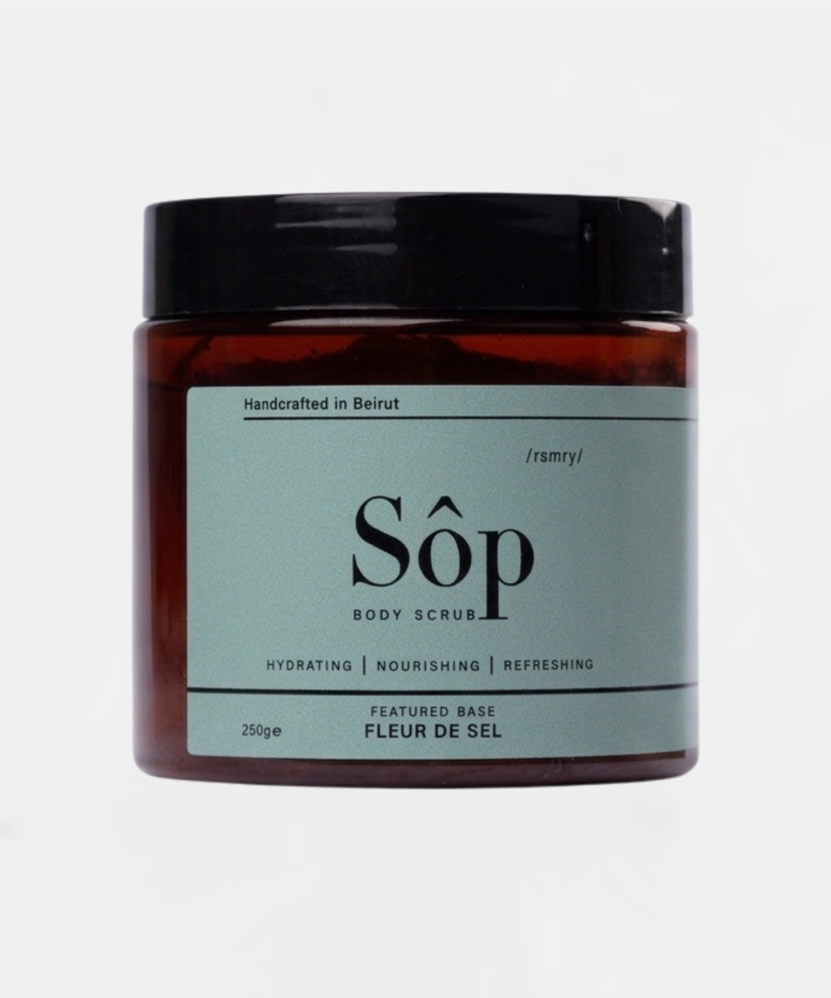 Sôp Rosemary Body Scrub