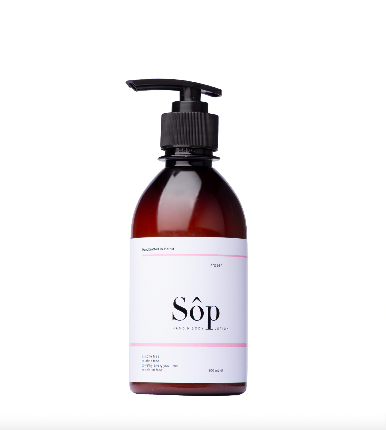 Natural Hand & Body Lotion - Rose