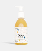 Load image into Gallery viewer, Atelier Beautanique Sôp Kids Foamy Soap Bottle on Gray Background with Light Shadow
