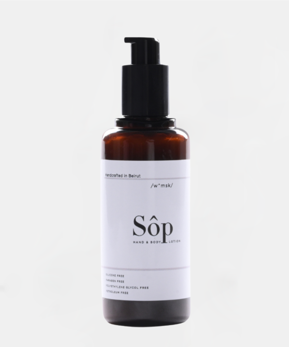 Sôp Mini Natural Hand & Body Lotion White Musk